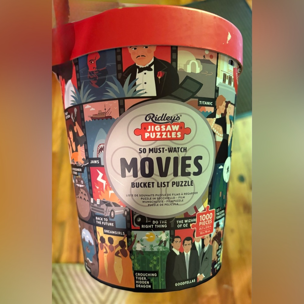 1000 piece puzzle, movies